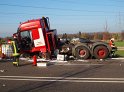 Schwerer VU PKW LKW B 59 Pulheim Rich Bocklemuend P028